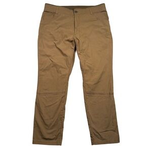 KUHL Free Radikl Pants Mens 36x30 Brown Stretch Enduro Hiking Utility Gorpcore
